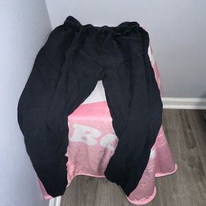 Black joggers